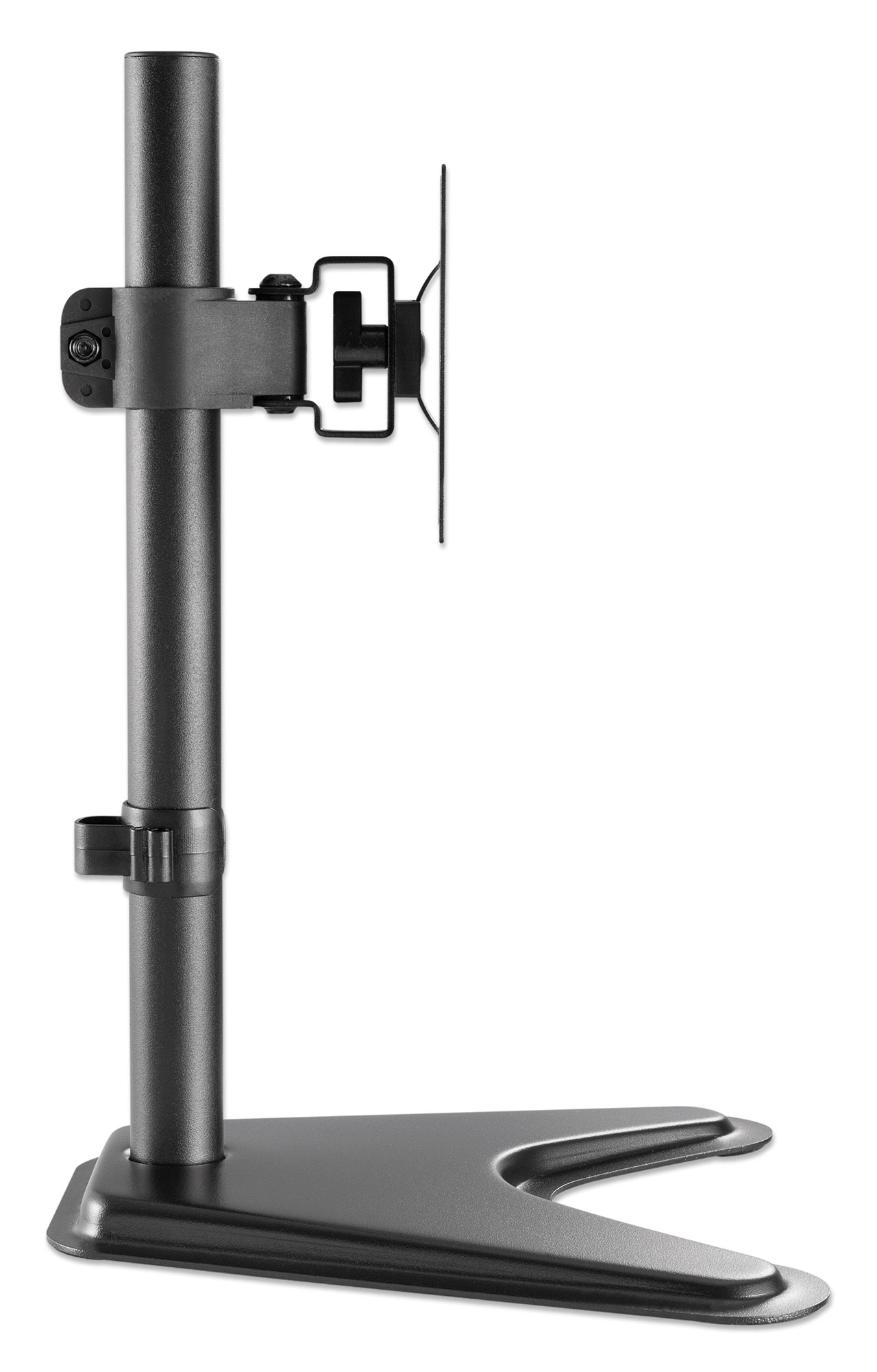 Foto 6 pulgar | Soporte de Pantalla Manhattan 462037 color Negro para Monitor de 17'' a 27'' Inclinación Giro Rotación