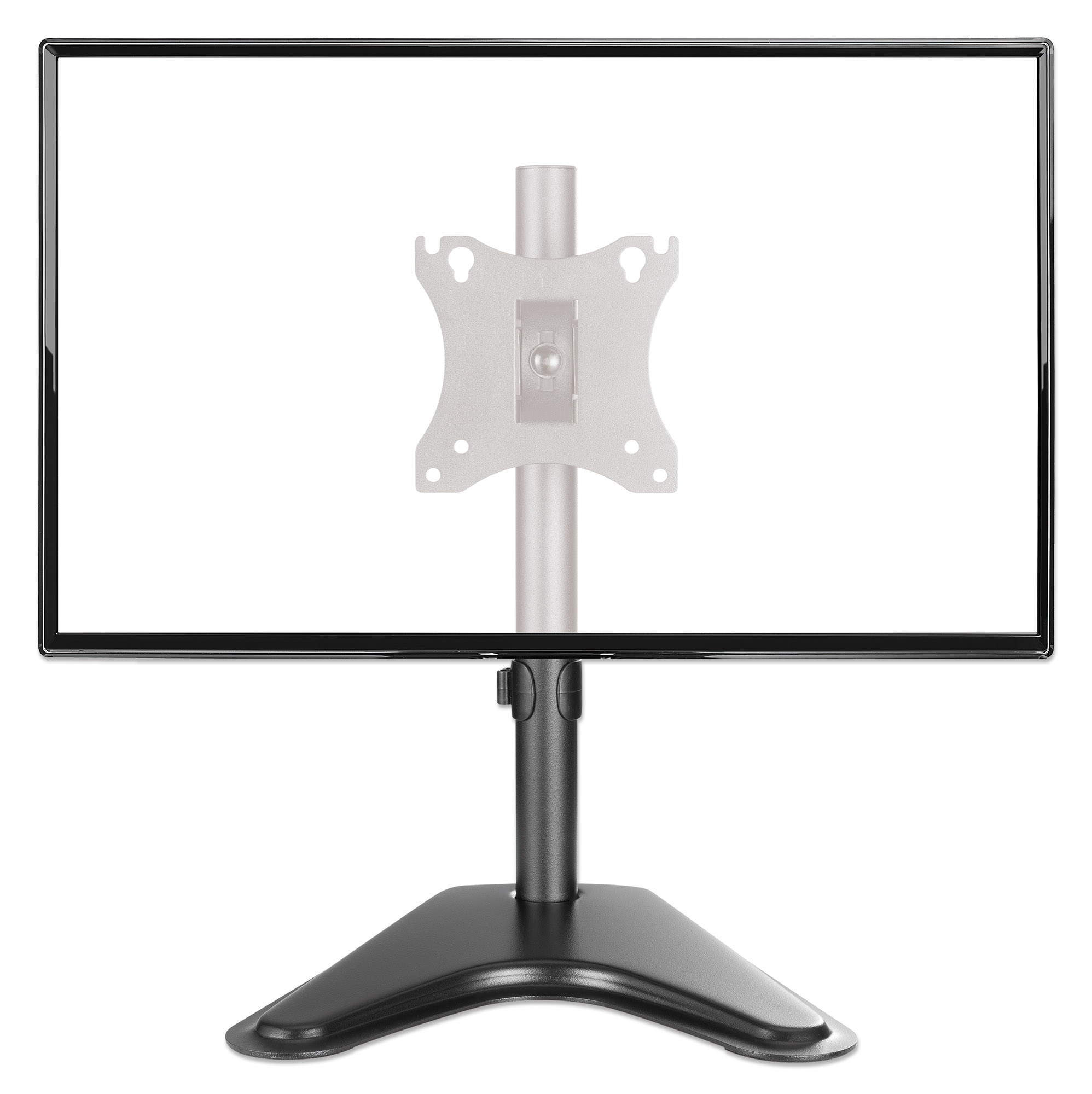 Foto 8 pulgar | Soporte de Pantalla Manhattan 462037 color Negro para Monitor de 17'' a 27'' Inclinación Giro Rotación