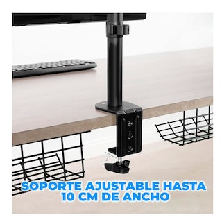 Foto 7 | Soporte para Pantalla Elegate de 19 a 32" color Negro