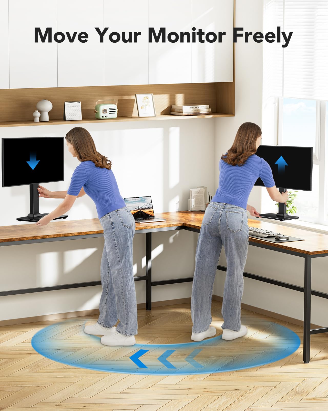 Foto 6 pulgar | Soporte para Monitor Huanuo Soporta Hasta 20 kg para Pantallas de 13 a 34 Pulgadas - Venta Internacional