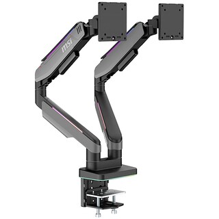 Foto 1 | Brazo Articulado Doble Para Monitor Msi Mpg Mt201dr Rgb Hasta 35 Pulgadas Negro
