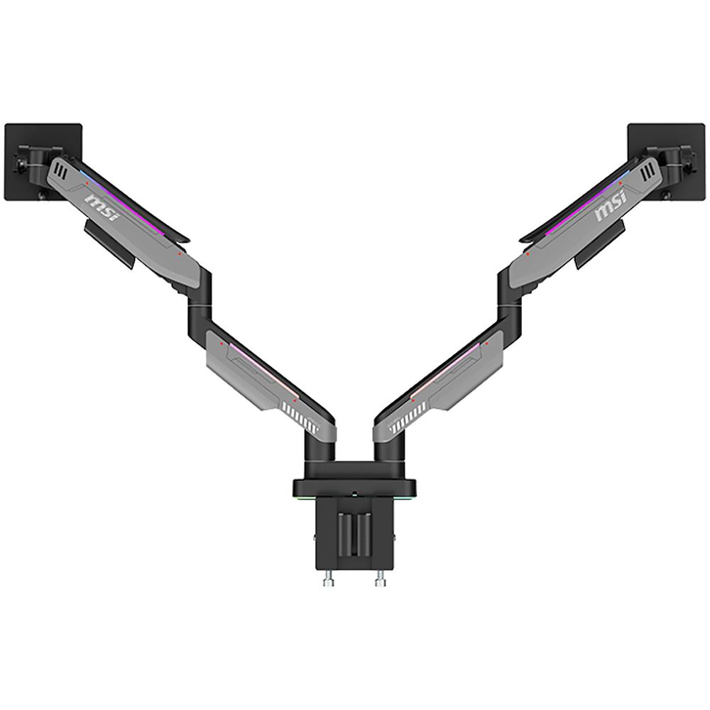 Foto 4 pulgar | Brazo Articulado Doble Para Monitor Msi Mpg Mt201dr Rgb Hasta 35 Pulgadas Negro