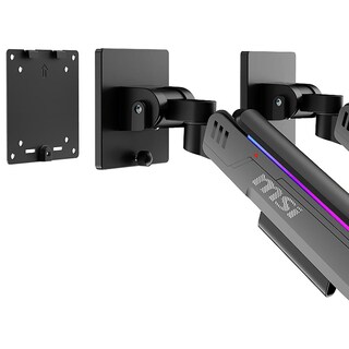 Foto 4 | Brazo Articulado Doble Para Monitor Msi Mpg Mt201dr Rgb Hasta 35 Pulgadas Negro