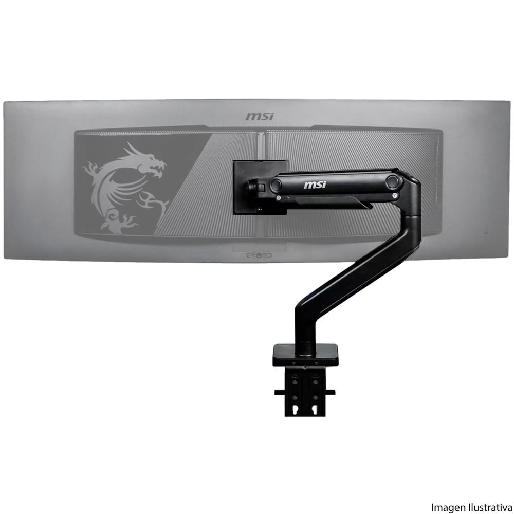 Foto 7 pulgar | Brazo Articulado Para Monitor Msi Mag Mt201 Hasta 49 Pulgadas Negro