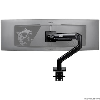 Foto 6 | Brazo Articulado Para Monitor Msi Mag Mt201 Hasta 49 Pulgadas Negro