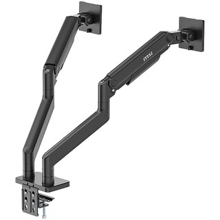 Foto 5 | Brazo Articulado Doble Para Monitor Msi Mag Mt201d Hasta 45 Pulgadas Negro