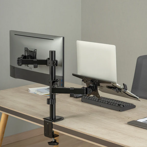 Foto 4 | Soporte Articulado 1 Monitor + 1 Laptop 17 A 32'' Soporta Hasta 9 KG