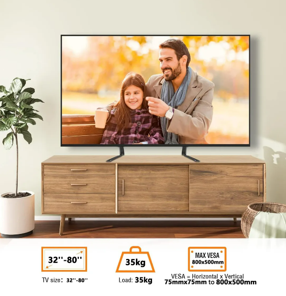 Foto 4 pulgar | Soporte Xtellar De Tv/monitor 32'' A 80'' Máx 35kg Base De Pantalla