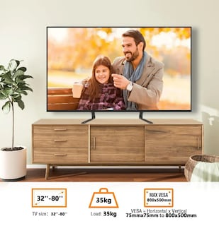 Foto 3 | Soporte Xtellar De Tv/monitor 32'' A 80'' Máx 35kg Base De Pantalla