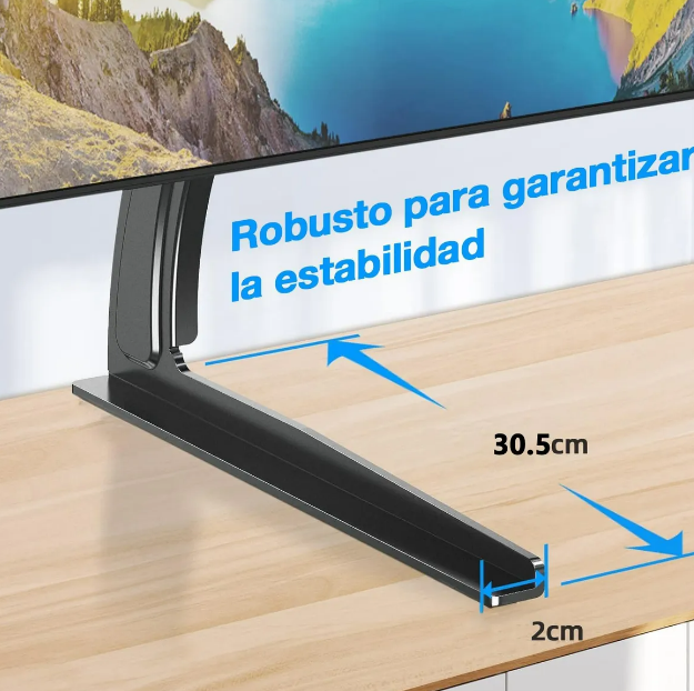 Foto 5 pulgar | Soporte Xtellar De Tv/monitor 32'' A 80'' Máx 35kg Base De Pantalla