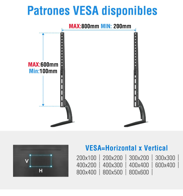 Foto 2 | Soporte Xtellar Para Tv Mountup Base De Pantalla 32 A 65 Pulgadas Color Negro