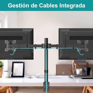 Foto 4 | Soporta Pantallas Lab.g De Hasta 27'' Y 35.2 Lb.negro
