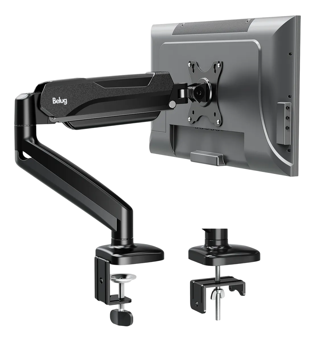 Foto 1 | Soporte De Escritorio Belug Monitor Mountup 17-32 Pulgadas Negro