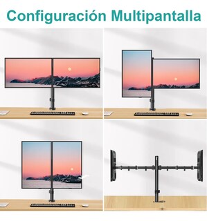 Foto 3 | Soporta Pantallas Belug De Hasta 27'' Y 35.2 Lb.negro