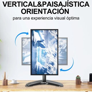 Foto 2 | Soporte De Escritorio Belug Para Monitores De 13-32 Negro