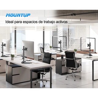 Foto 4 | Soporte De Escritorio Belug Para Monitores De 13-32 Negro