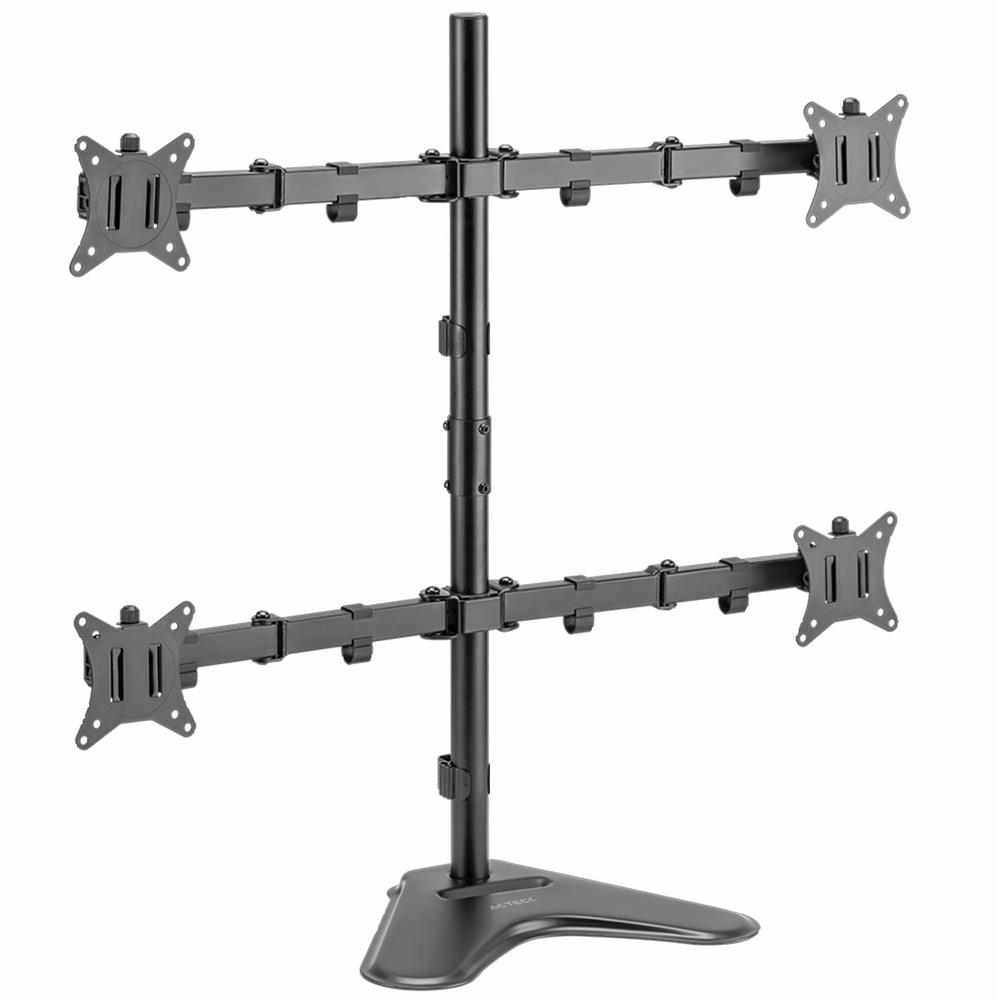 Foto 1 | Soporte Acteck Para Cuatro Monitores Enforce Zone-b Sm445 Hasta 32 Pulgadas Inclinación Y Giro Ajust