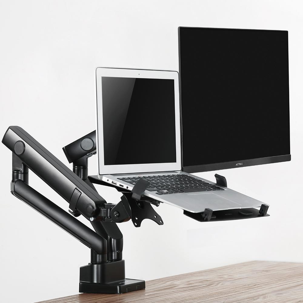 Foto 3 pulgar | Soporte Acteck Para Monitor Y Laptop Enforce Motion Sm636 Monitor Hasta 32 Pulgadas Laptop Hasta 15.