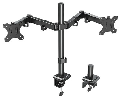 Foto 1 | Soporte De Doble Brazo Xtellar Para Monitor De 13-32 Pulgadas Ajustable Y Universal Negro