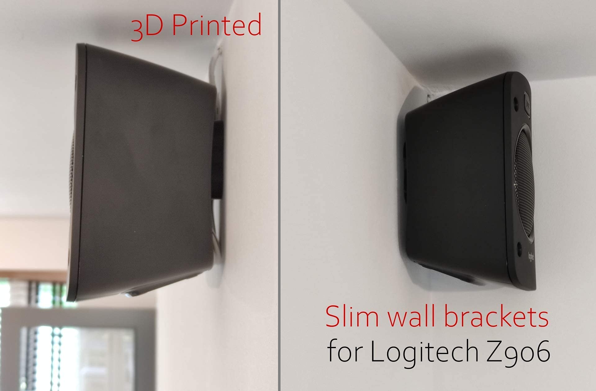 Foto 6 pulgar | Soportes de Montaje en Pared para El Sistema Logitech Z906 5.1 - Venta Internacional
