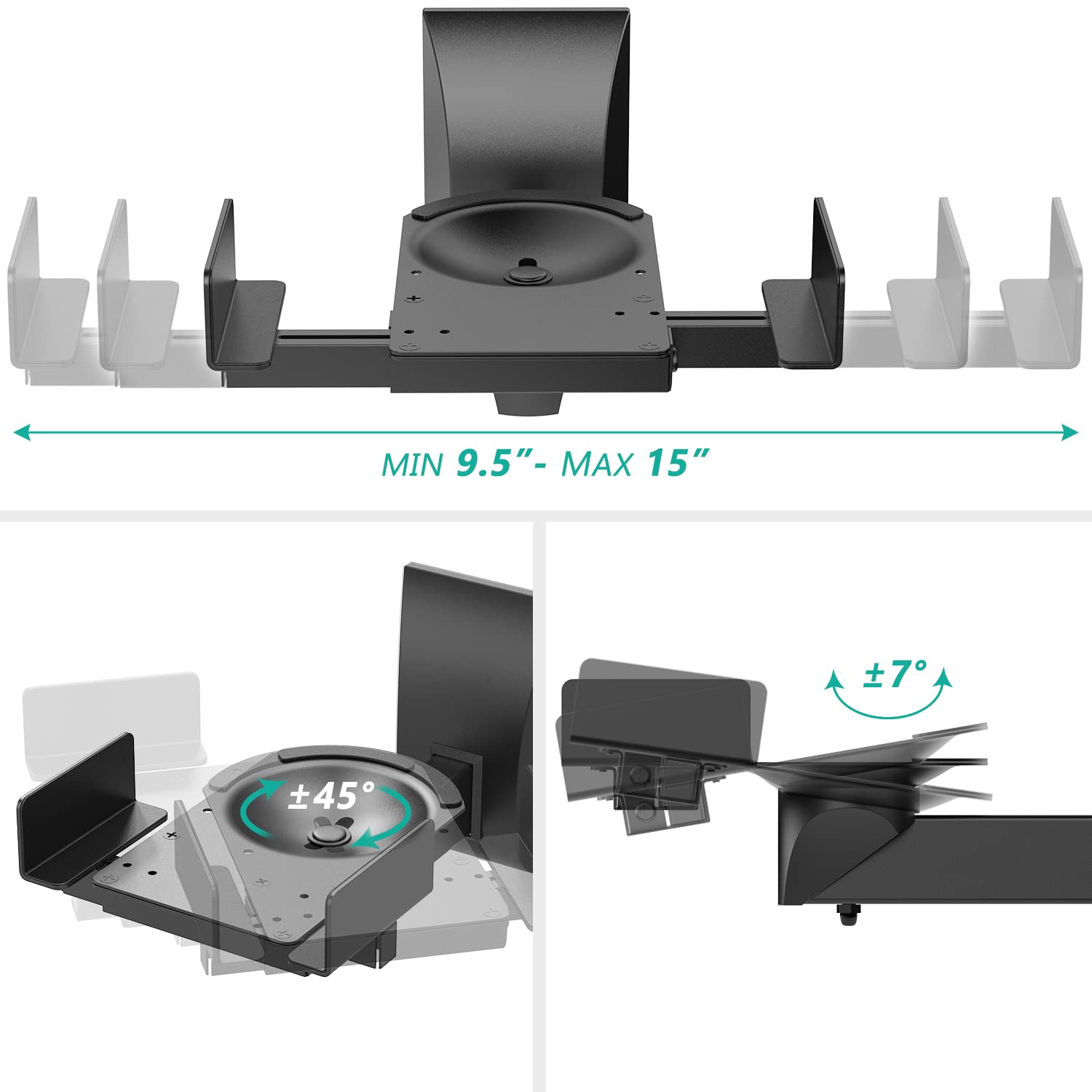 Foto 3 pulgar | Soportes de Altavoz Wali 2 Piezas-Venta Internacional
