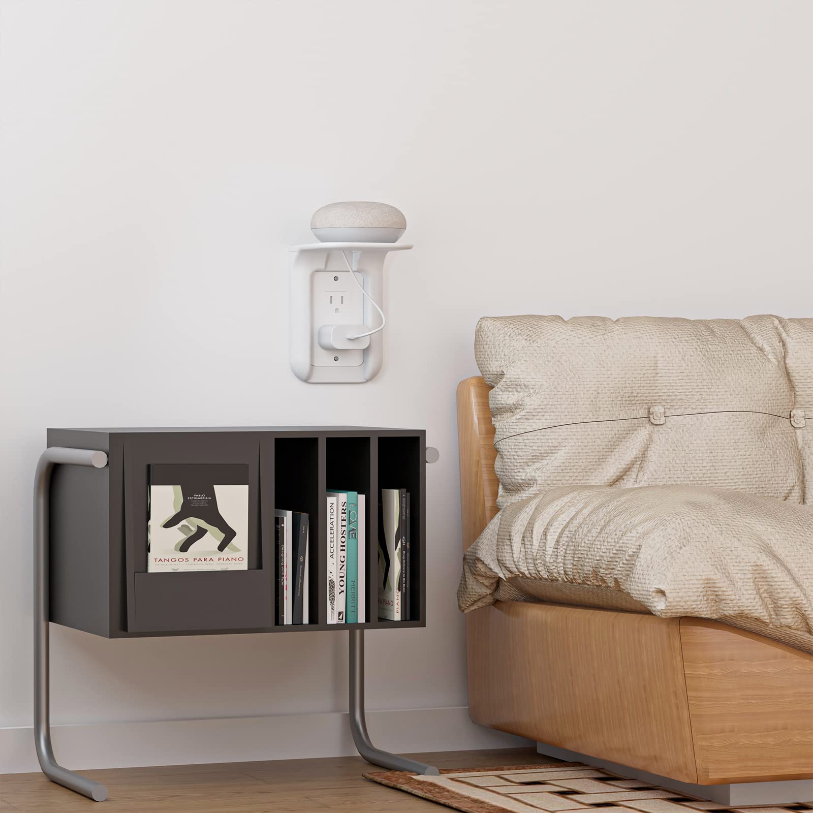 Foto 8 pulgar | Soporte de Pared Outlet Shelf Wali Ols001-w para Smart Home Color Blanco - Venta Internacional