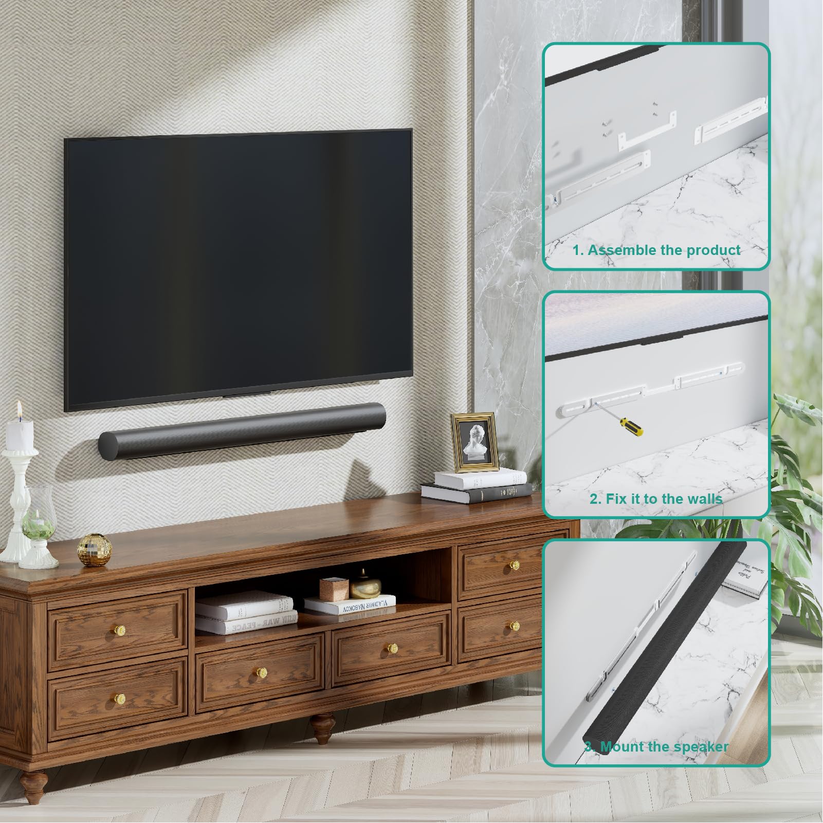 Foto 6 pulgar | Soporte para de Sonido Wali Blanca-Venta Internacional