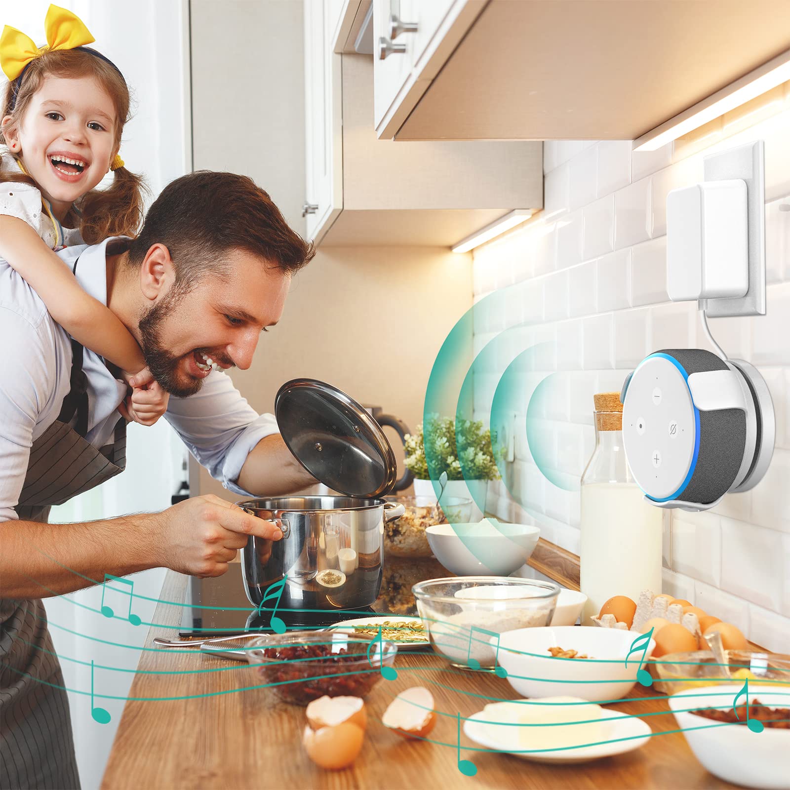 Foto 4 pulgar | Soporte de Pared Wali para Echo Dot 3ra Generación-Venta Internacional