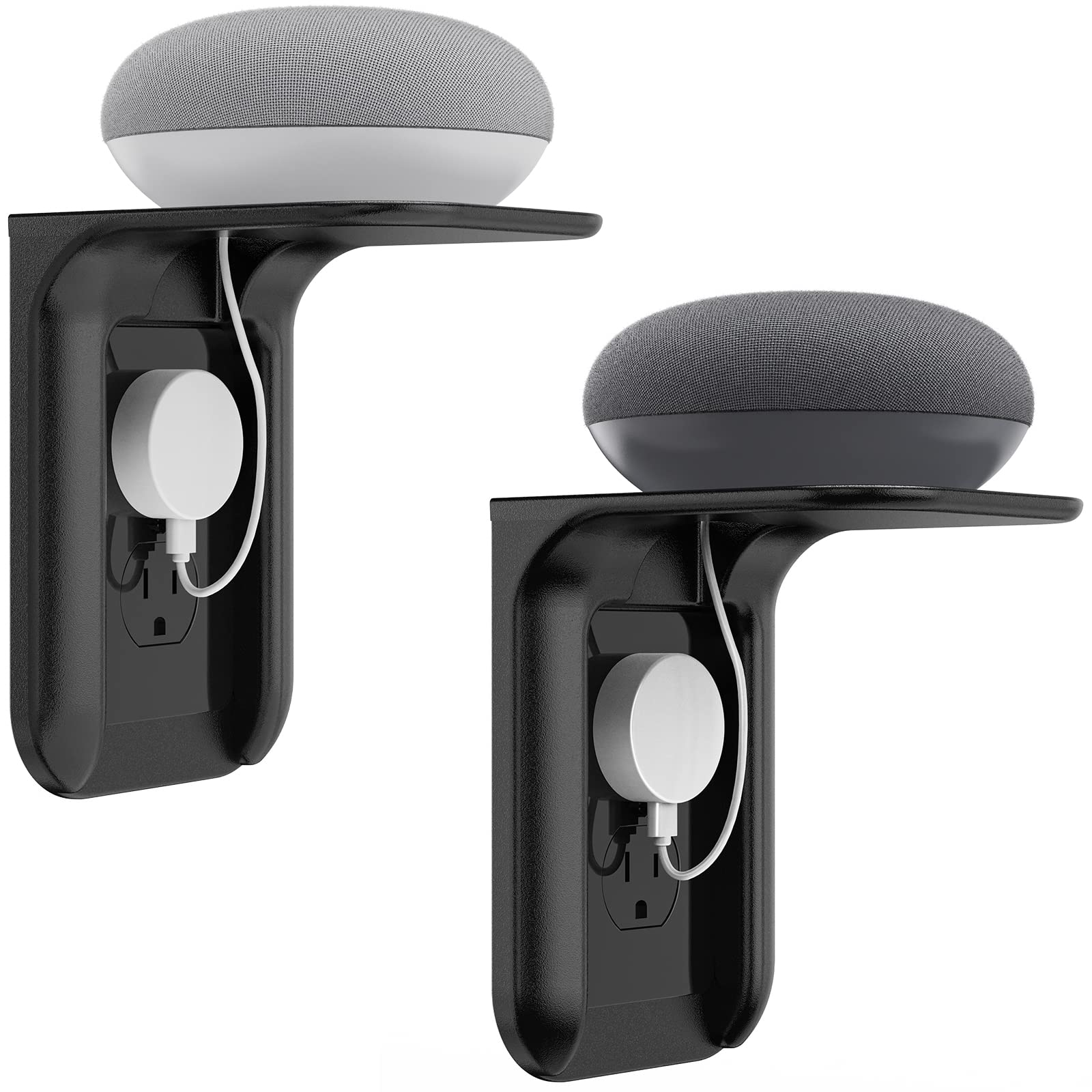 Foto 2 pulgar | Soporte de Pared Outlet Shelf Wali Ols002-b Negro para Smart Home - Venta Internacional