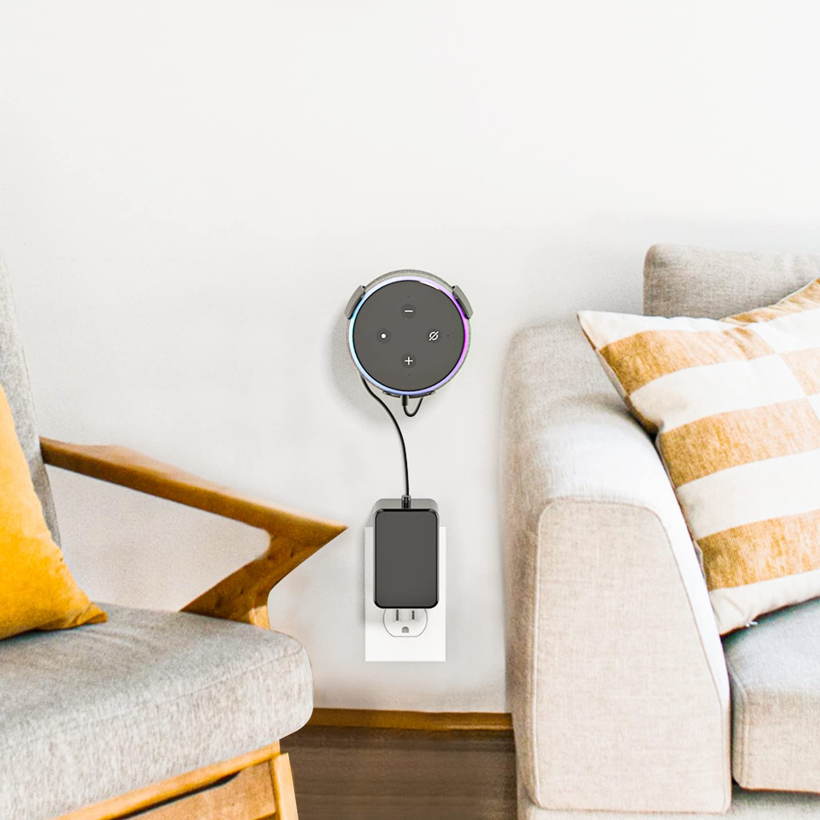 Foto 3 pulgar | Soporte de Pared Wali para Echo Dot 3ra Generación-Venta Internacional