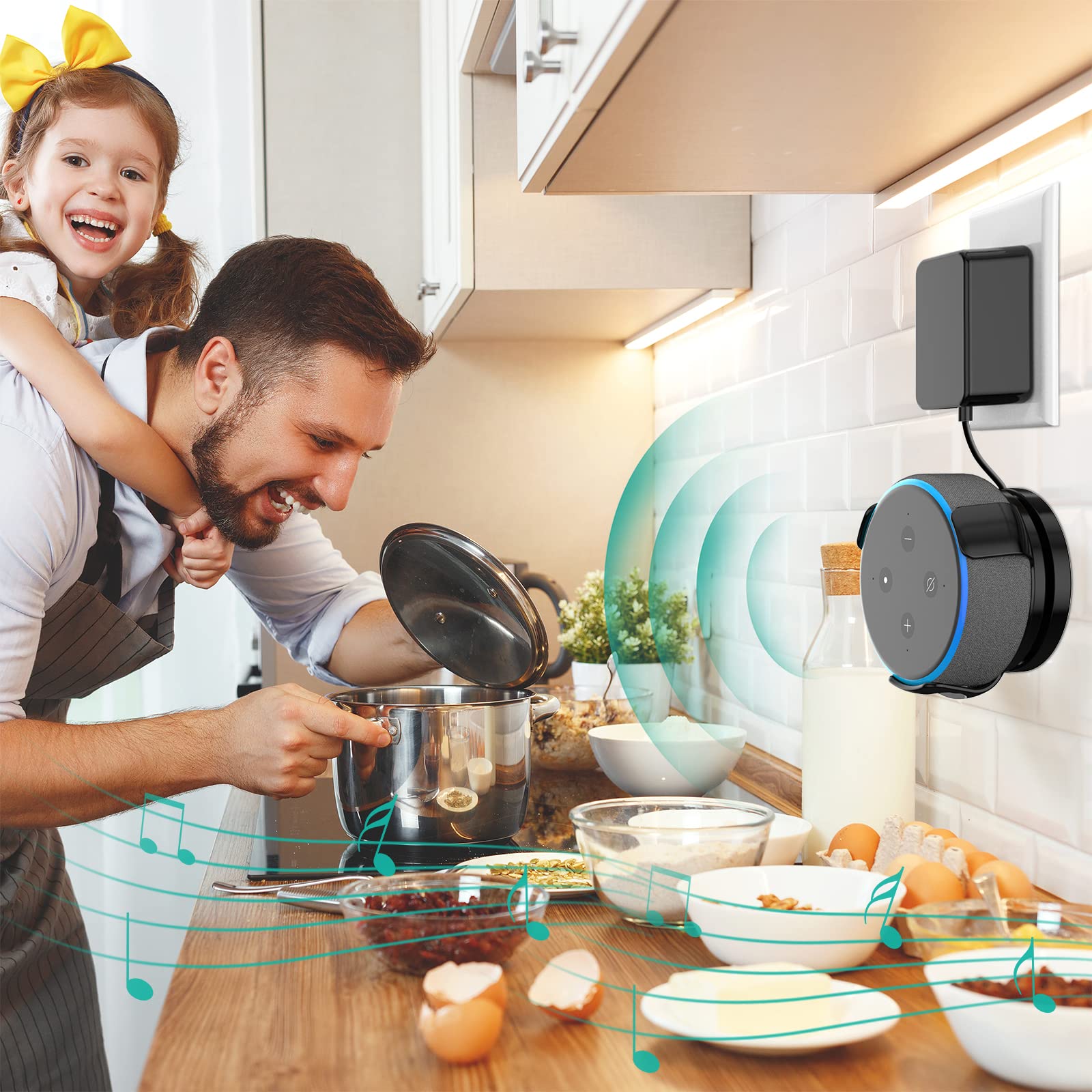 Foto 4 | Soporte de Pared Wali para Echo Dot 3ra Generación-Venta Internacional