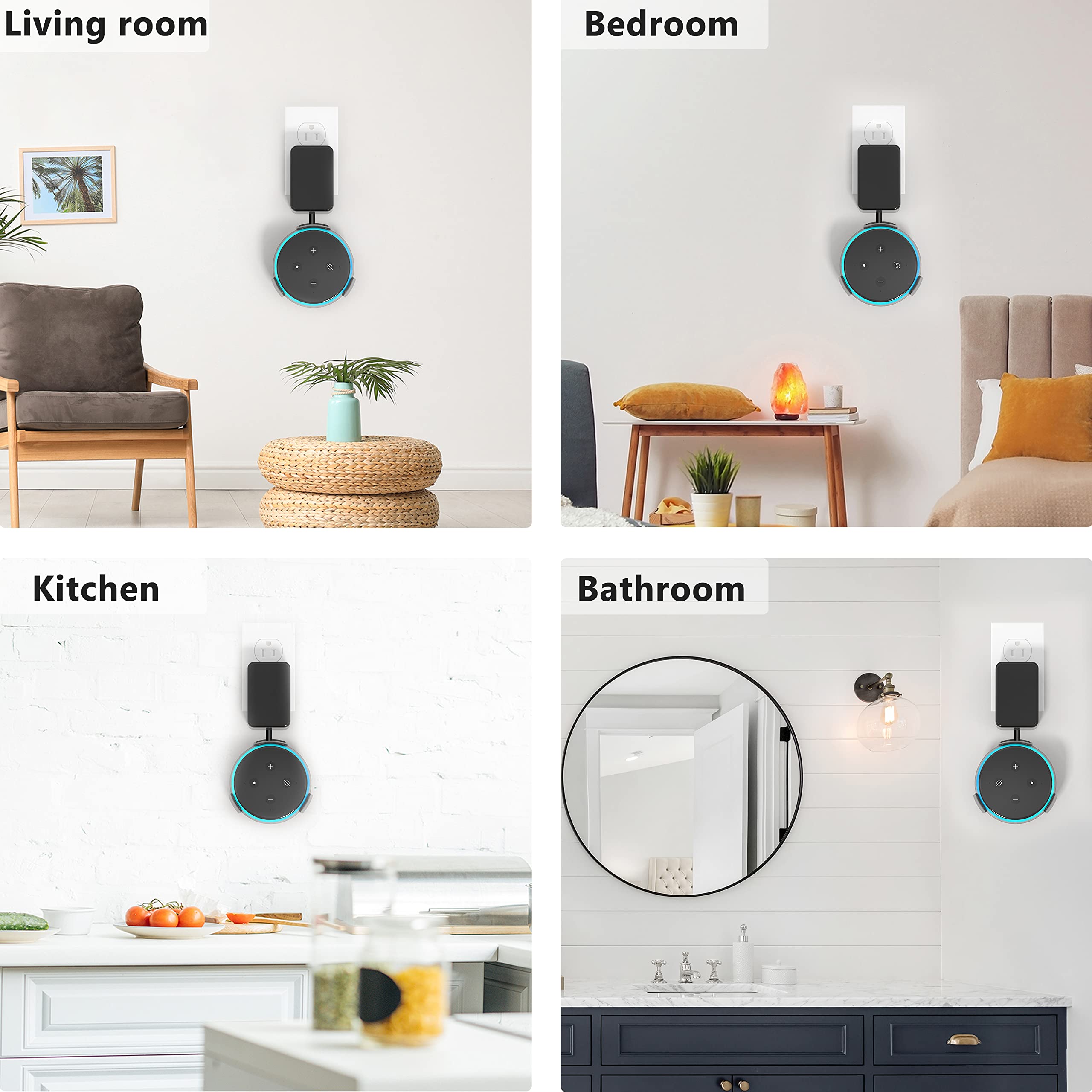 Foto 6 pulgar | Soporte de Pared Wali para Echo Dot 3ra Generación-Venta Internacional
