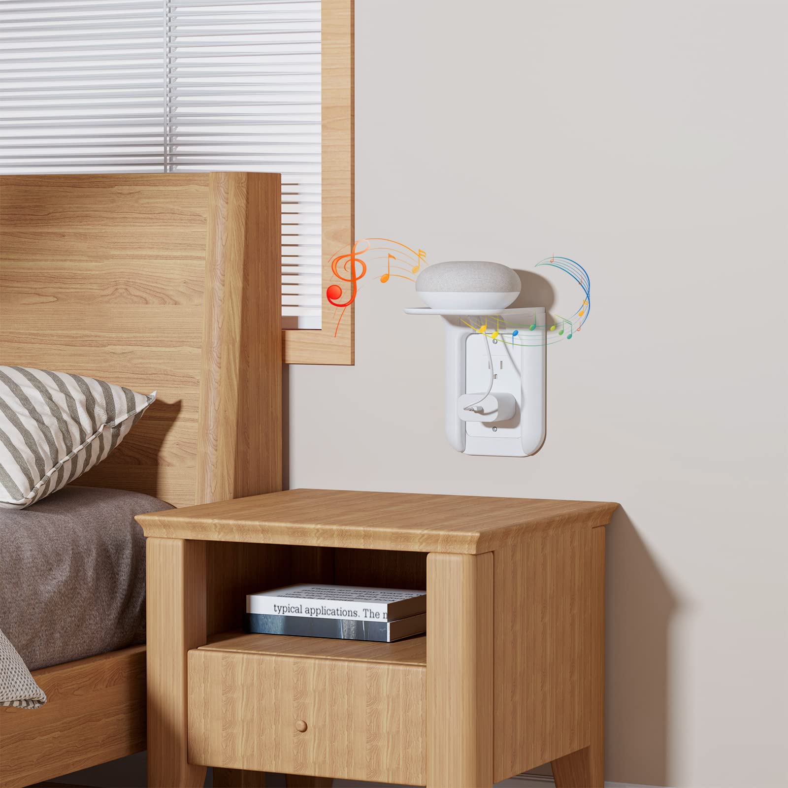 Foto 7 pulgar | Soporte De Pared Outlet Shelf Wali Ols002-w Paquete De 2 color Blanco - Venta Internacional