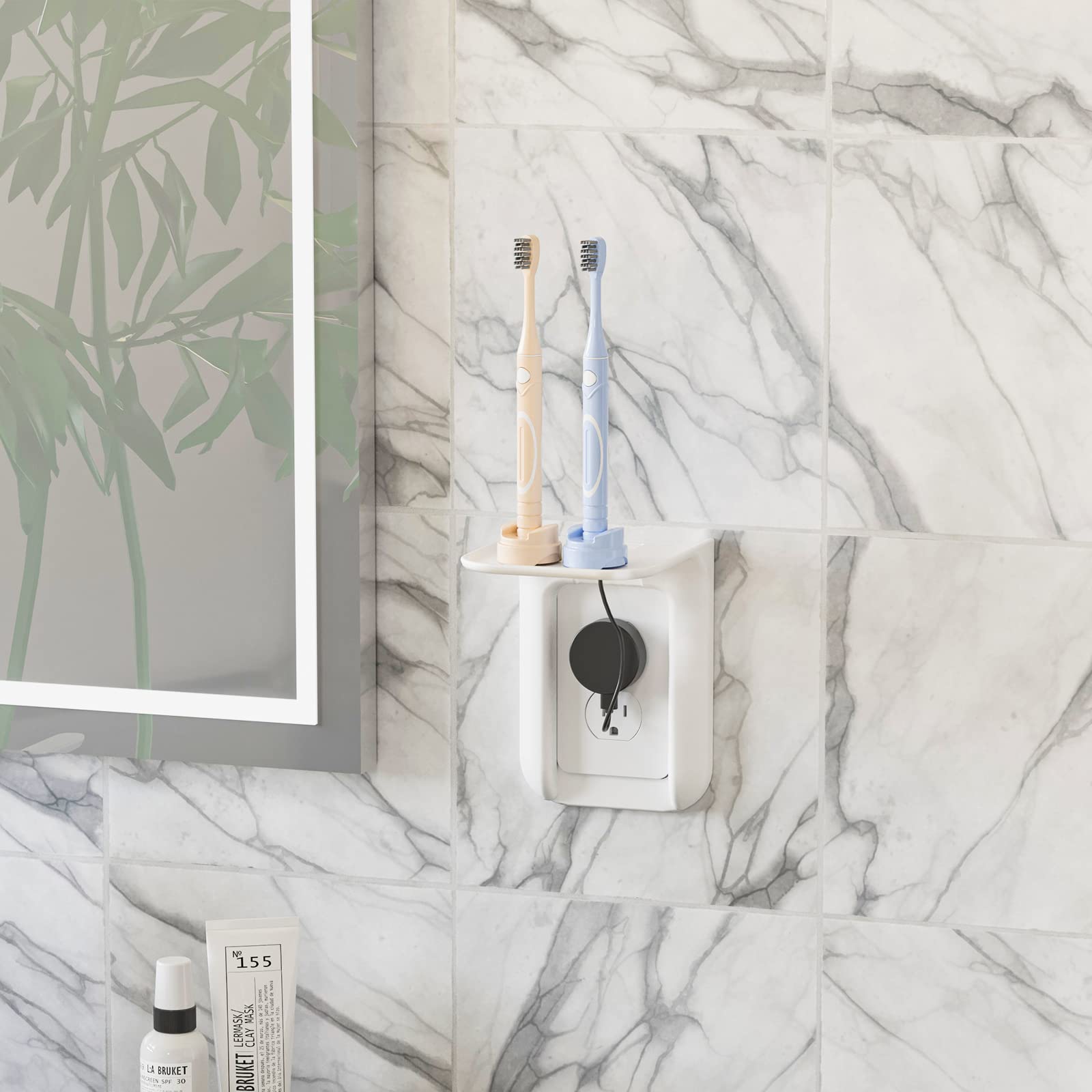 Foto 8 pulgar | Soporte De Pared Outlet Shelf Wali Ols002-w Paquete De 2 color Blanco - Venta Internacional