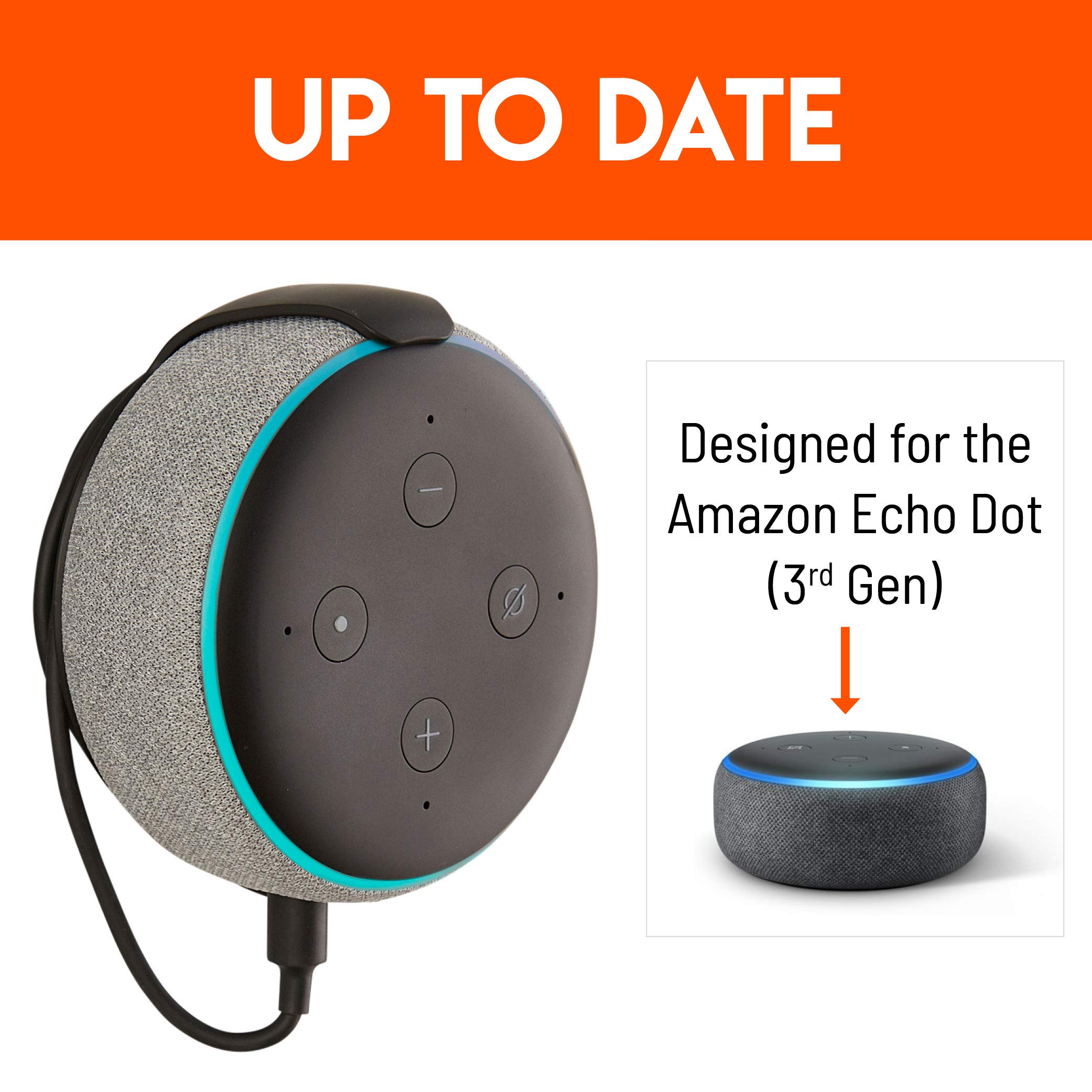 Foto 7 pulgar | Soporte Para Echo Dot (3.ª Generación) Fabricado Para Amazon, Color Blanco - Venta Internacional.