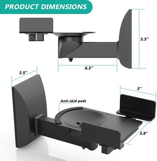 Foto 5 | Soporte De Pared Para Altavoz Bookshelf - Venta Internacional.