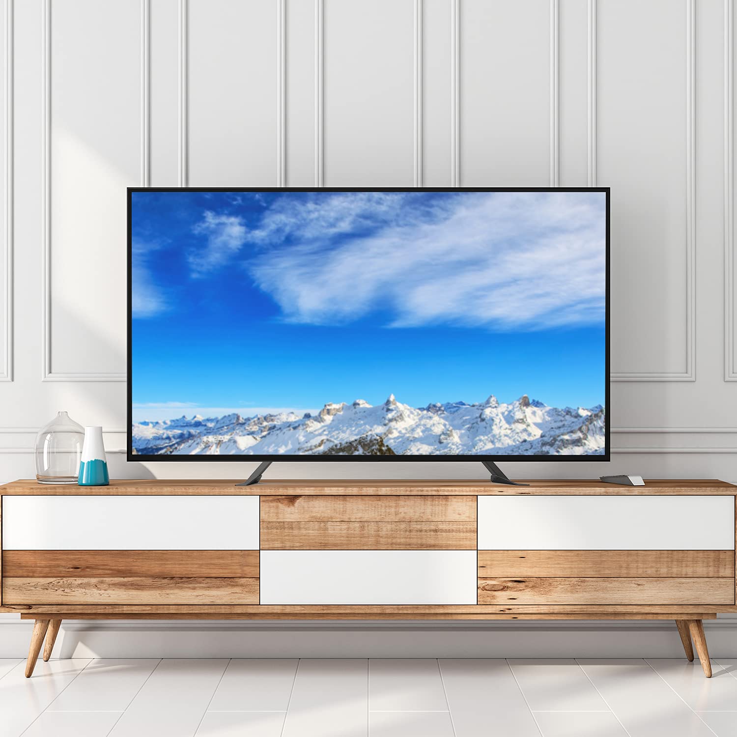 Foto 2 | Soporte De Tv Wali Universal De Sobremesa Con Pantalla Plana Lcd De 23-42 Pulgadas - Venta Internacional.