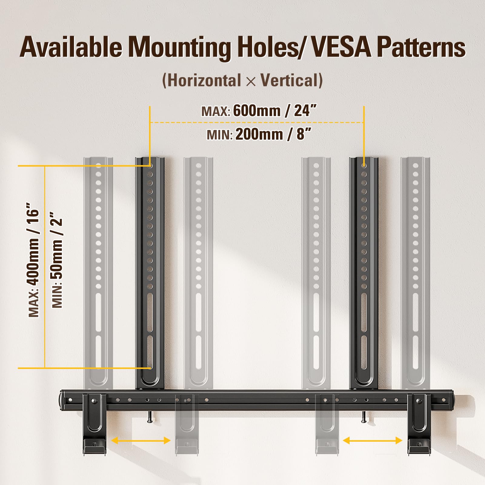 Foto 4 pulgar | Soporte Para Barra De Sonido Dream Md5428 Heavy Duty 12-12 Kg - Venta Internacional.