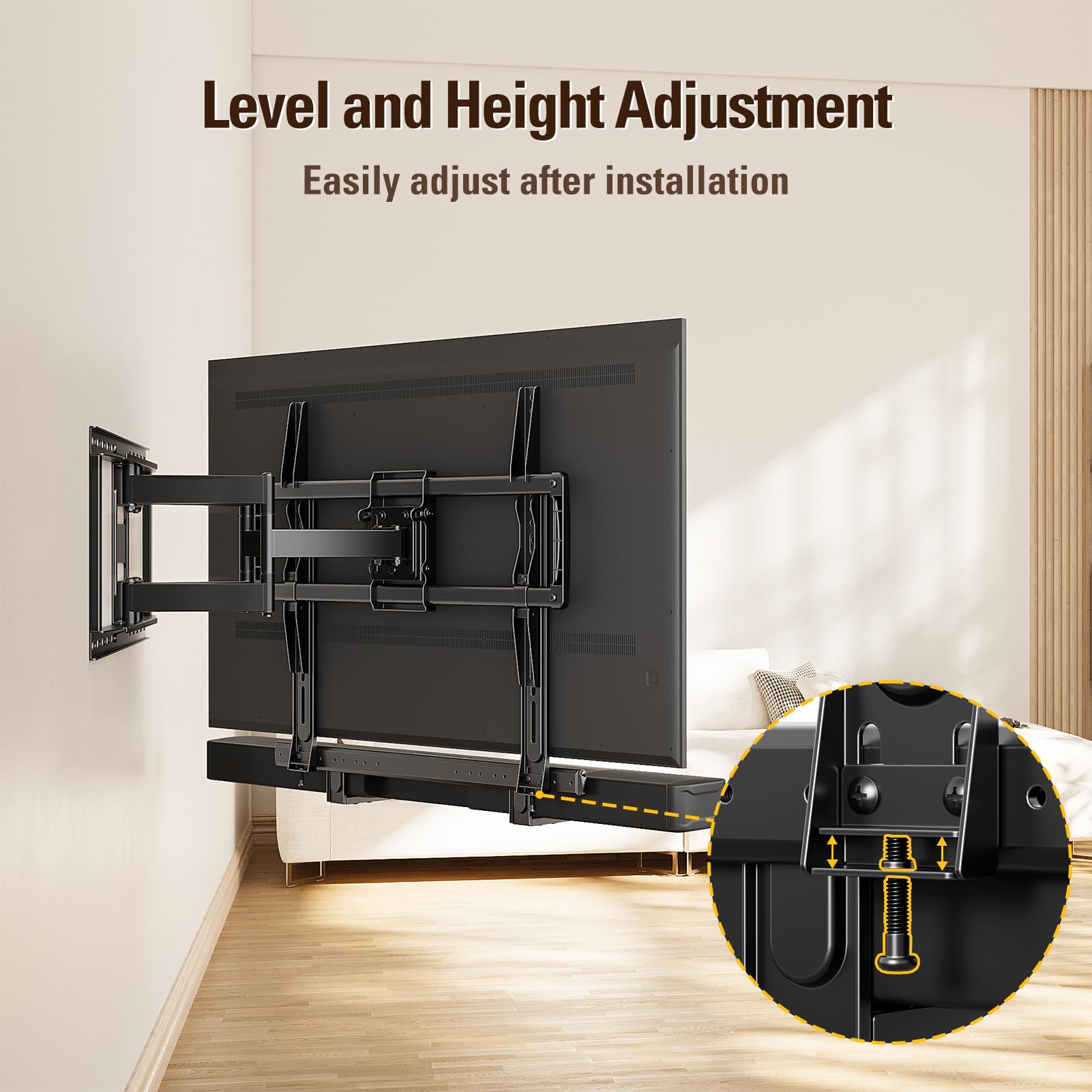 Foto 5 pulgar | Soporte Para Barra De Sonido Dream Md5428 Heavy Duty 12-12 Kg - Venta Internacional.