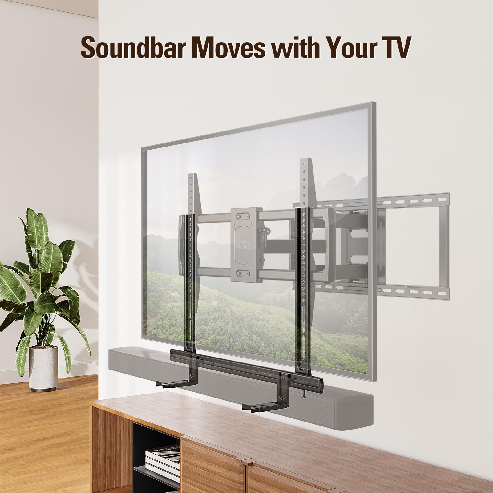 Foto 7 pulgar | Soporte Para Barra De Sonido Dream Md5428 Heavy Duty 12-12 Kg - Venta Internacional.