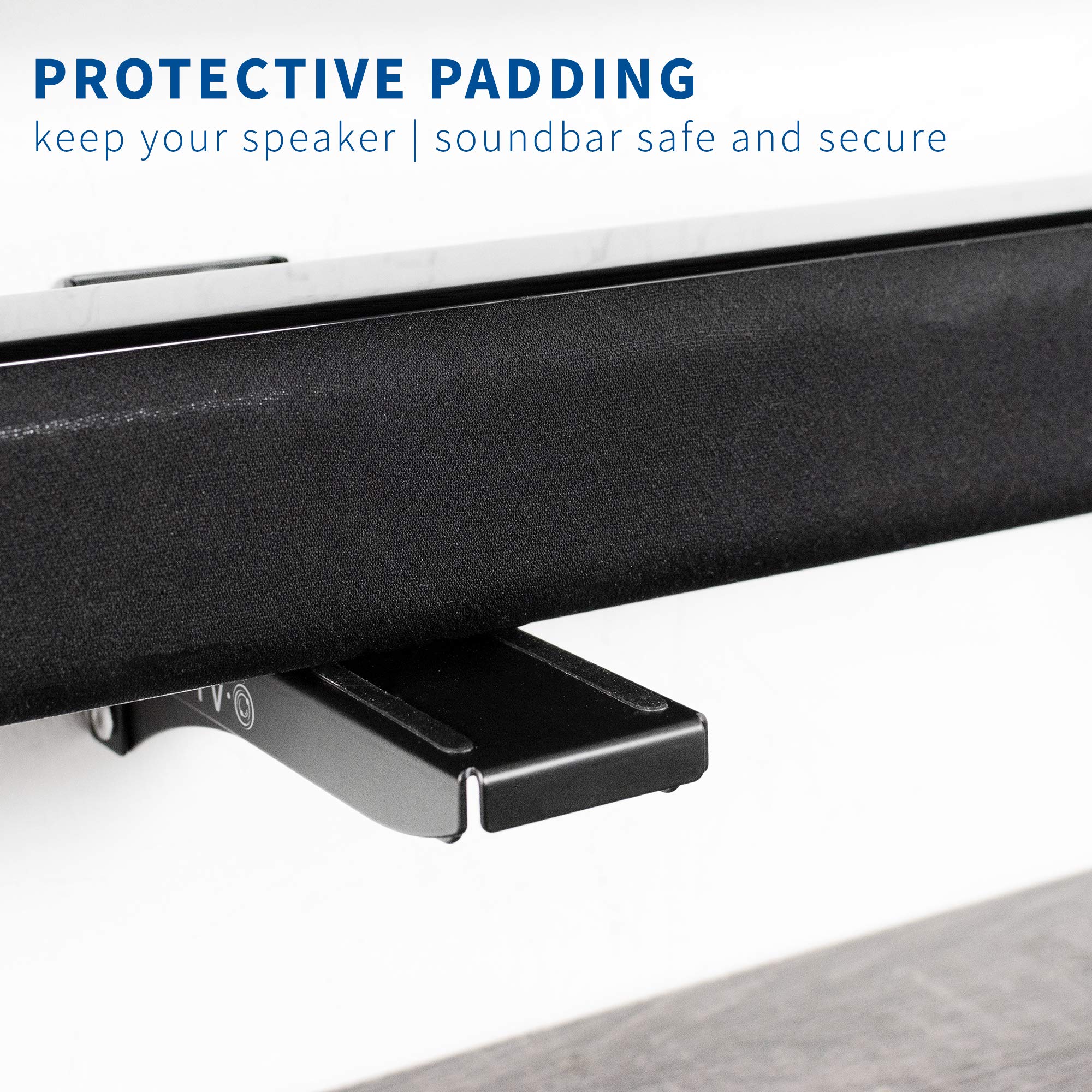 Foto 6 pulgar | Soporte de Pared para Barra de Sonido Vivo Steel Universal L Soportes Negros - Venta Internacional