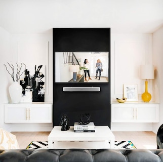 Foto 6 | Soporte de Pared para Barra de Sonido Vivo Steel Universal L Soportes Negros - Venta Internacional