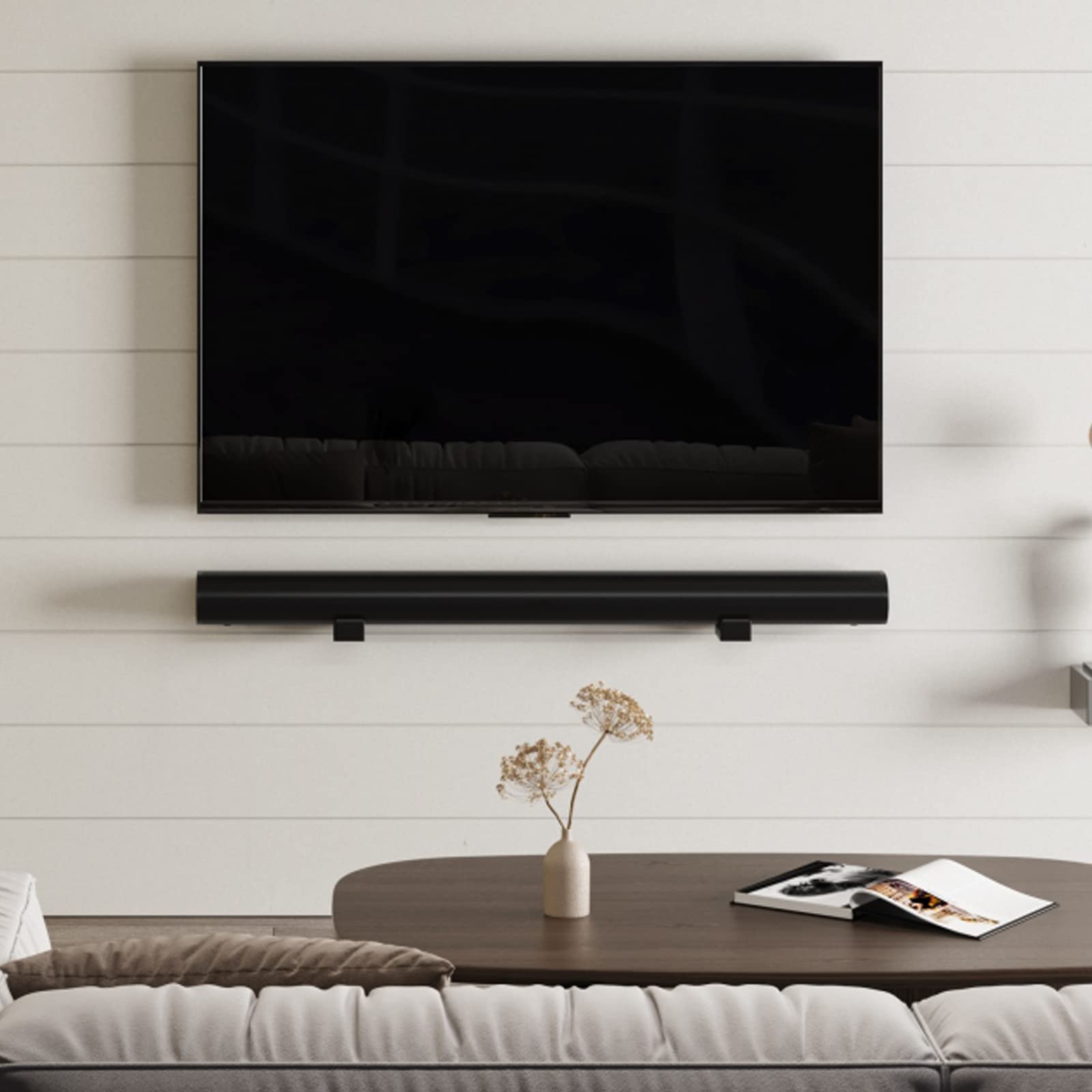Foto 3 pulgar | Soporte de Pared para Barra de Sonido Wali Universal SLK202 Negro - Venta Internacional
