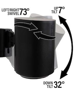 Foto 2 | Soportes De Pared Para Altavoces Sanus Para Sonos Era 100, Color Blanco, Paquete De 2 - Venta Internacional.
