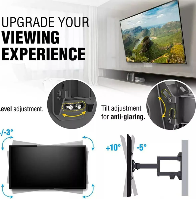 Foto 4 pulgar | Soporte Xtellar De Monitor Tv Pantallas De 14 A 65 Pulgada Máx 40kg