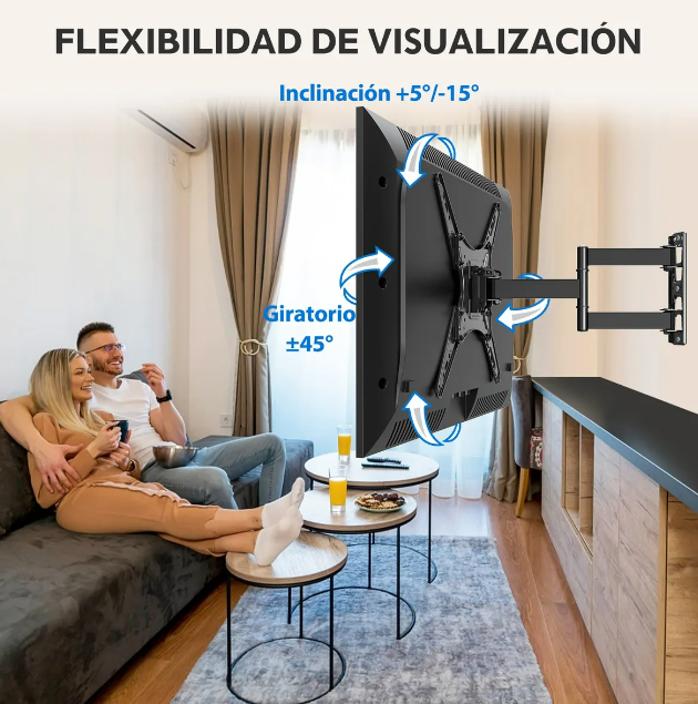 Foto 3 pulgar | Soporte Xtellar De Pared Mountup Para Tv/monitor De 30-50 Pulgadas