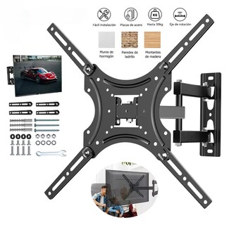 Foto 1 | Xtellar Base Soportes De Pantalla Pared Tv 32 A 55 Pulgadas Soporta Hasta 55 Pulgadas 30kg Compatible Soporte Universal
