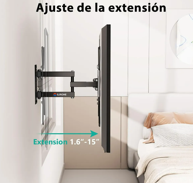 Foto 5 pulgar | Xtellar Base Soportes De Pantalla Pared Tv 32 A 55 Pulgadas Soporta Hasta 55 Pulgadas 30kg Compatible Soporte Universal