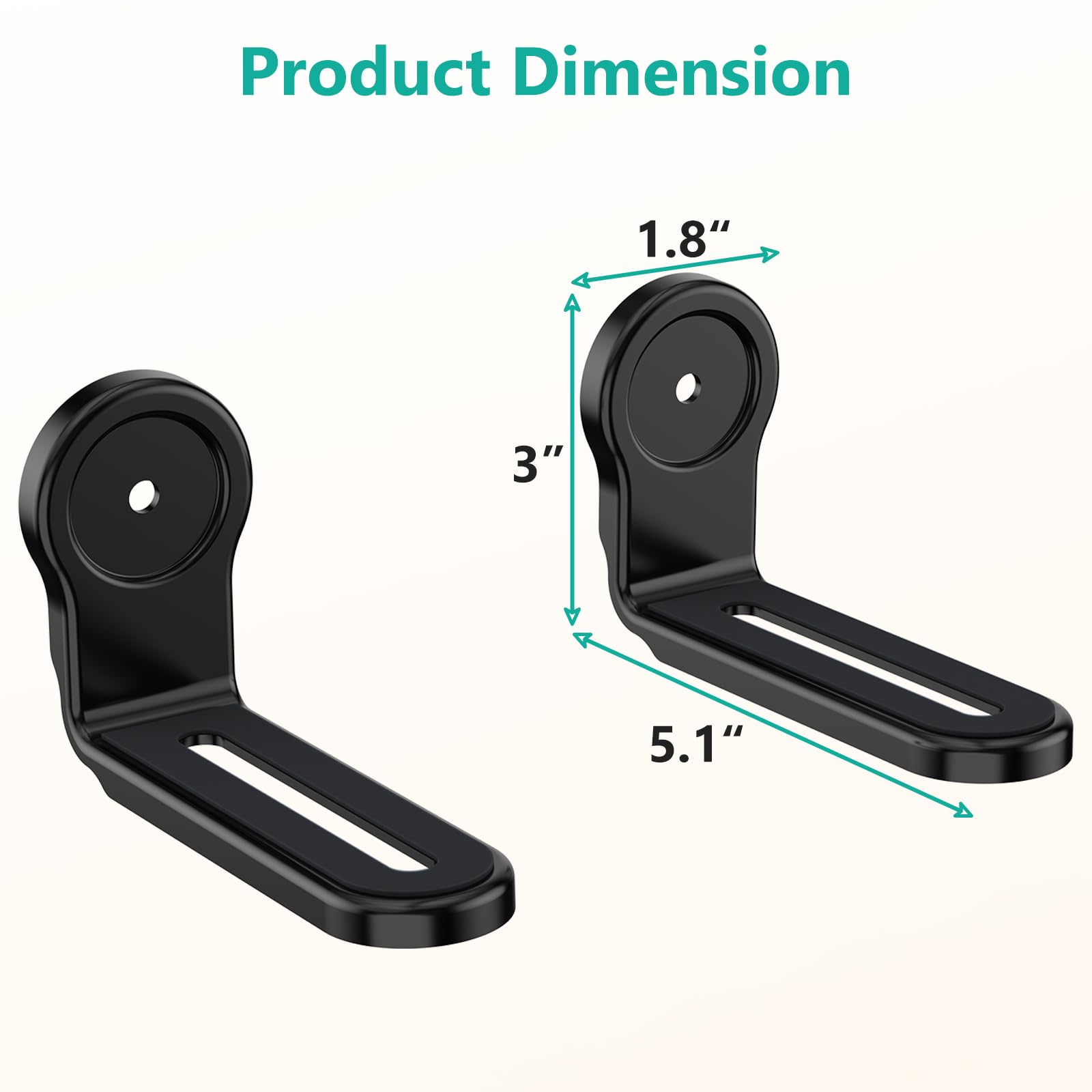 Foto 2 | Soporte Para Barra De Sonido Wali Slk203 Soporte De Pared Universal 15 Kg - Venta Internacional.