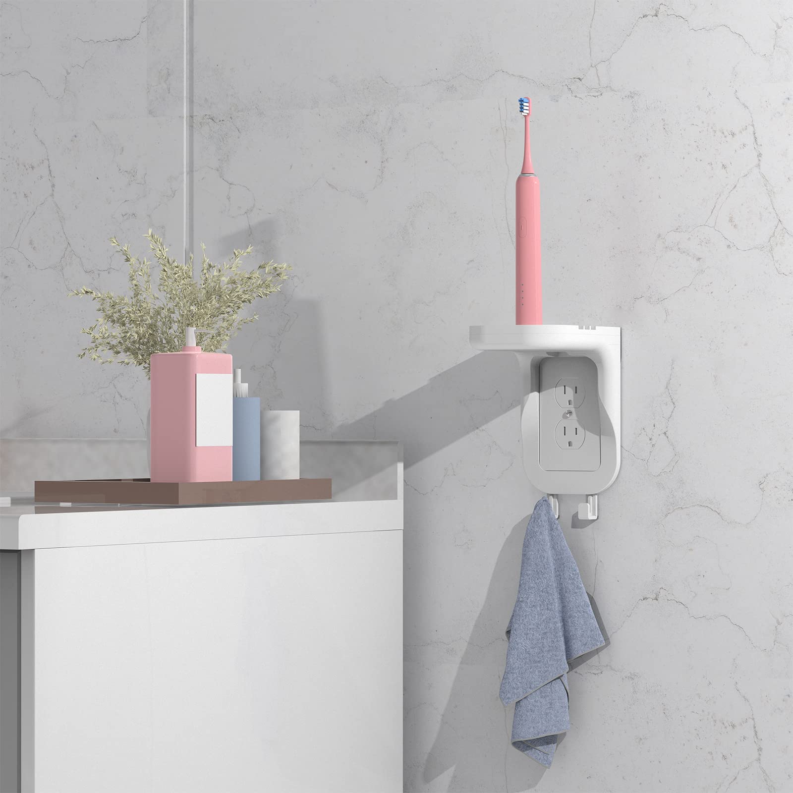 Foto 3 pulgar | Soporte De Pared Outlet Shelf Wali Osh002-w Blanco - Venta Internacional.